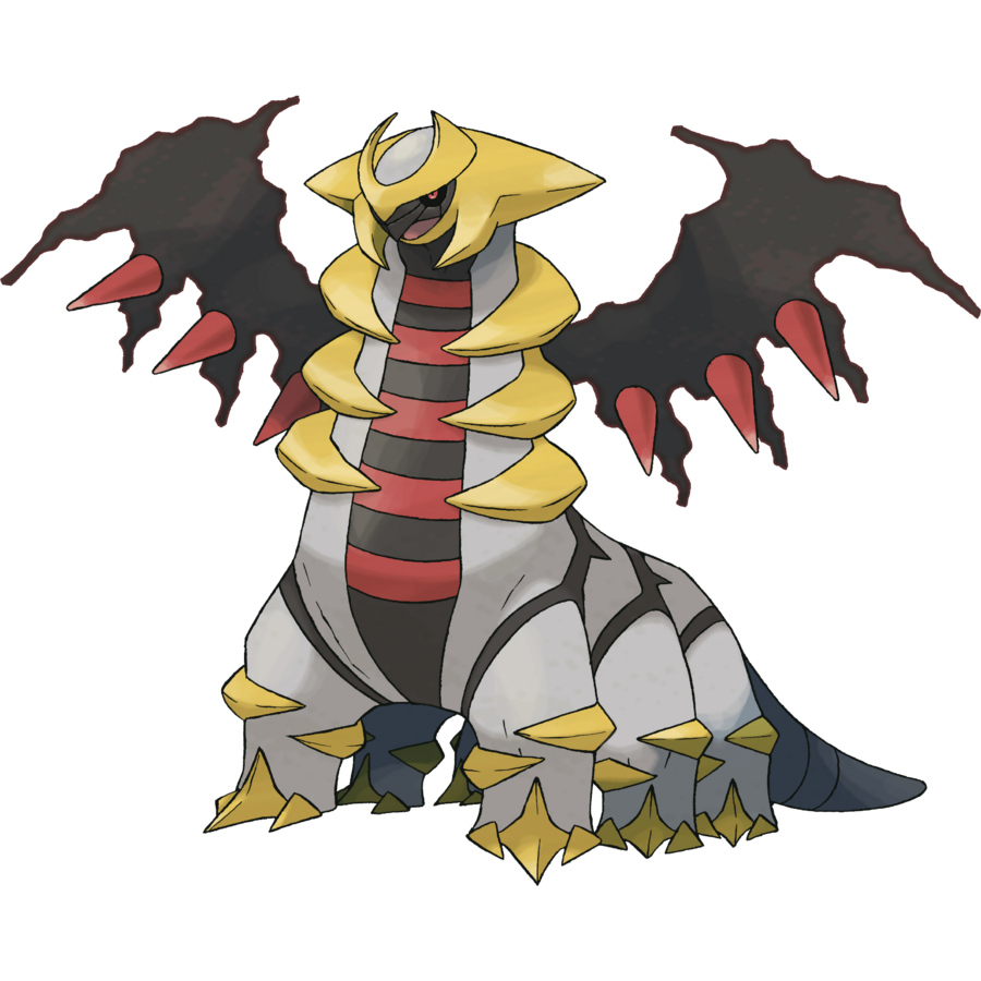 This is Giratina in her altered form